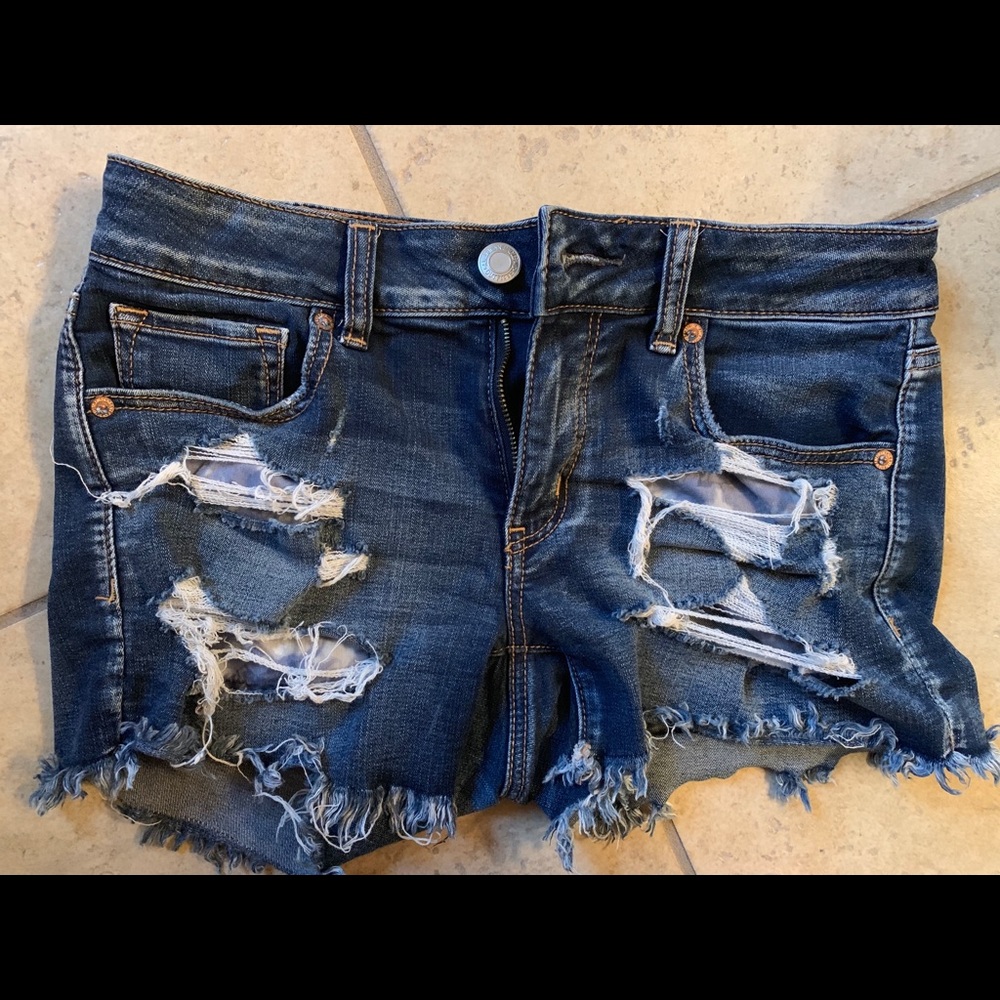American Eagle Midi Shorts size 8